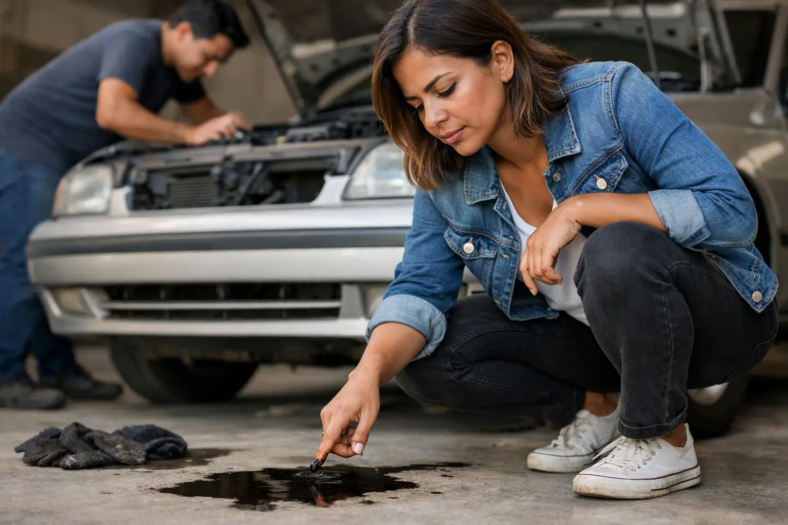 Vazamento de óleo no carro: o que fazer?