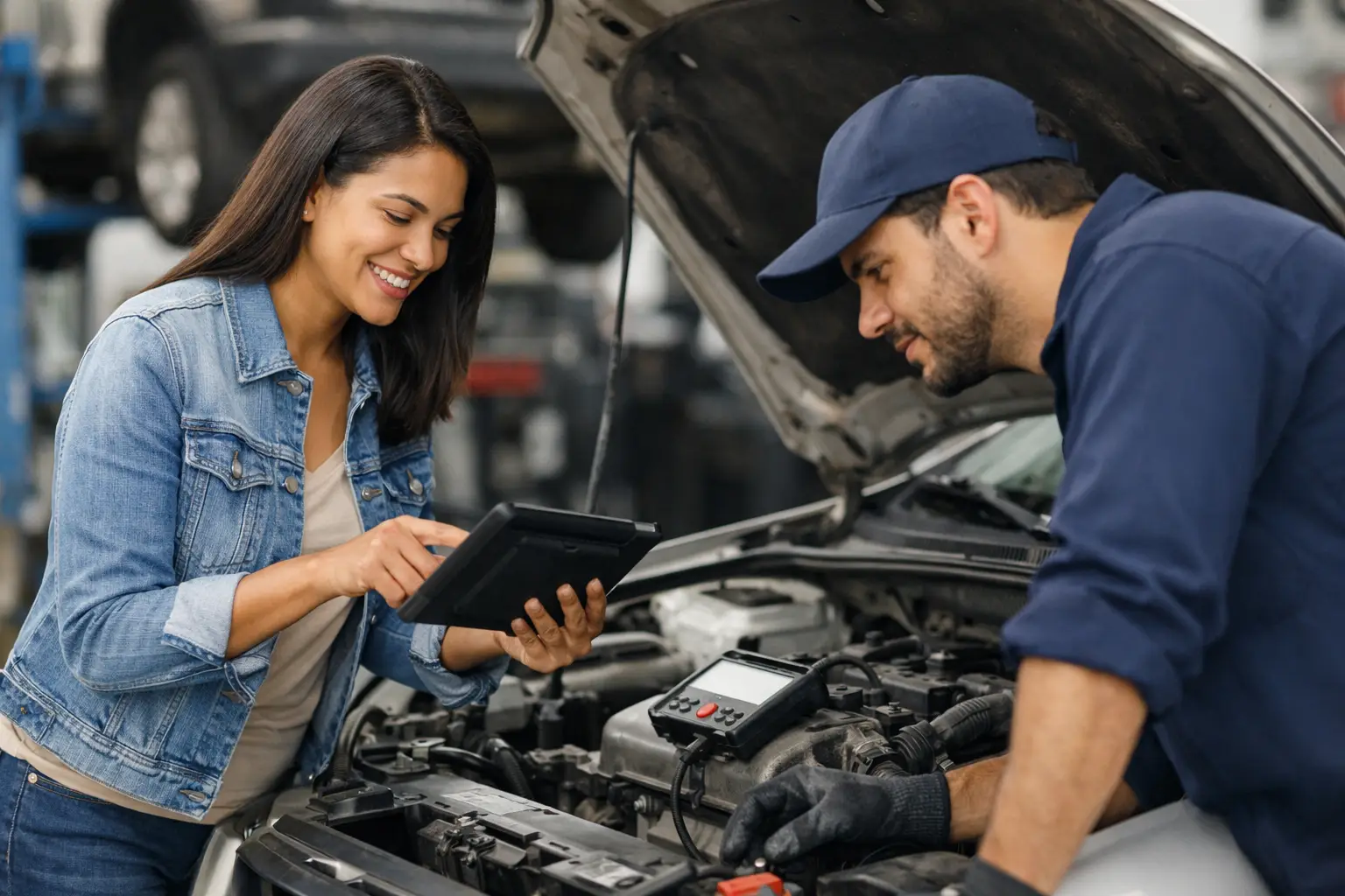 Economia com pré-diagnóstico automotivo