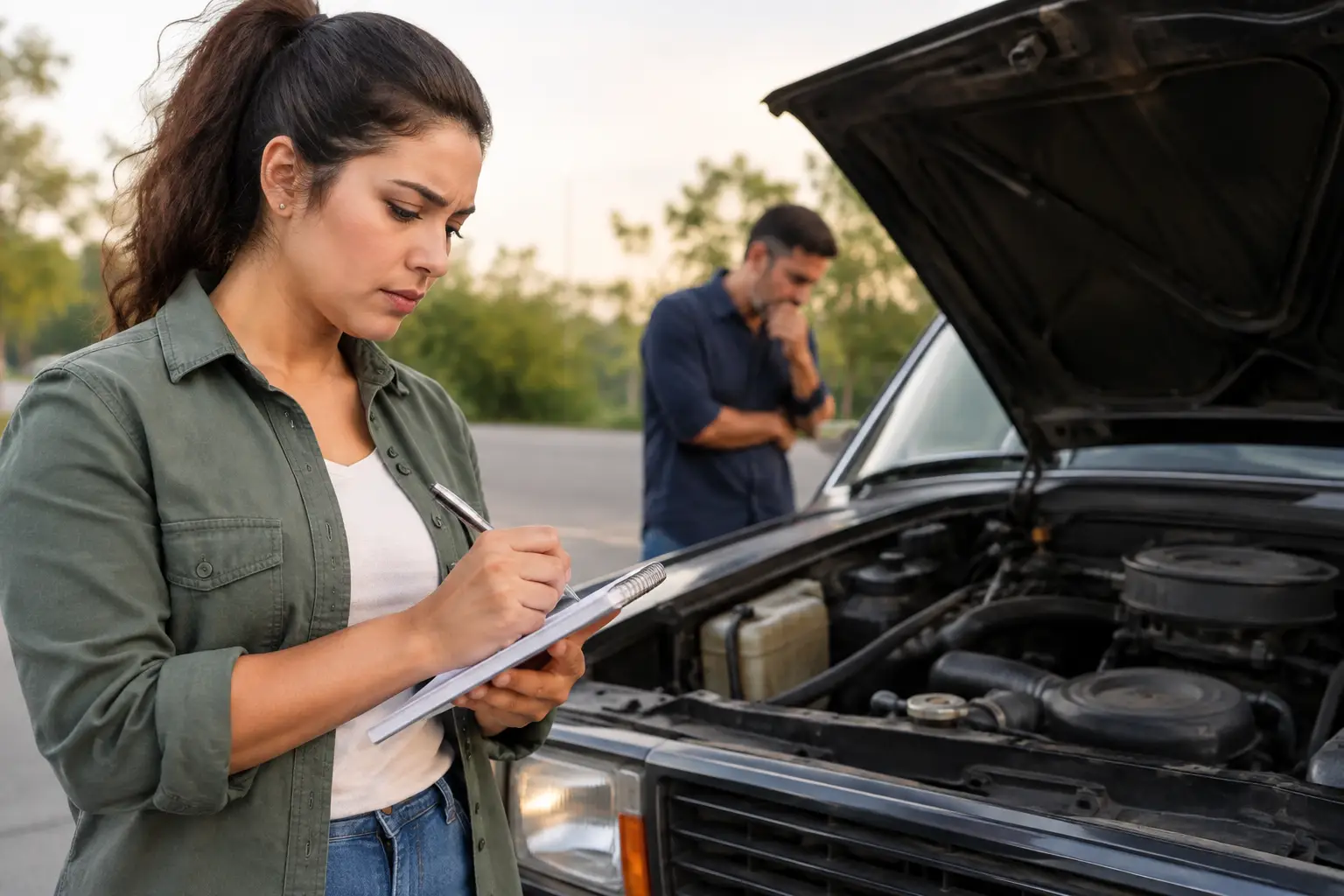 Como registrar sintomas automotivos sem perder sinais